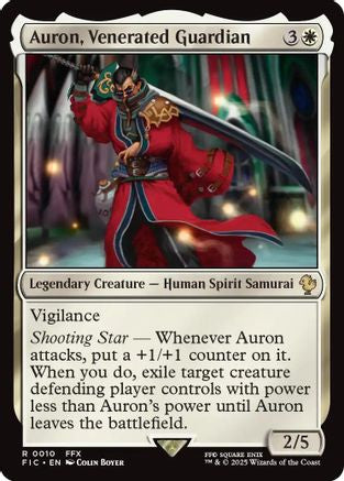 Image of Auron, Venerated Guardian [FINAL FANTASY Commander]