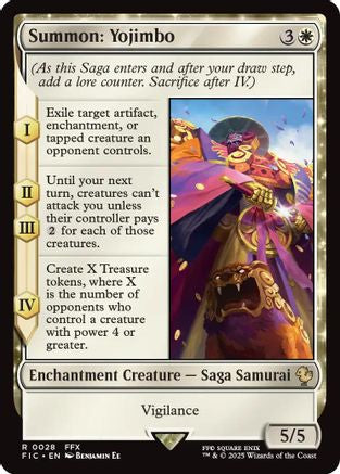 Image of Summon: Yojimbo [FINAL FANTASY Commander]
