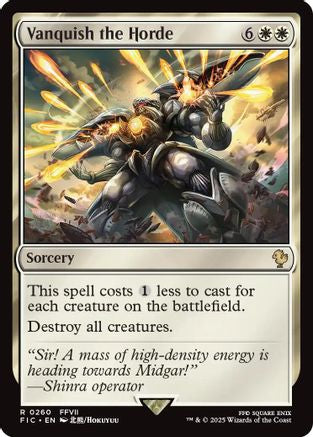 Image of Vanquish the Horde [FINAL FANTASY Commander]