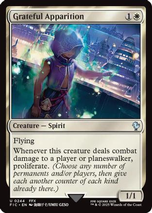 Image of Grateful Apparition [FINAL FANTASY Commander]