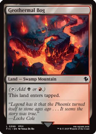 Image of Geothermal Bog [FINAL FANTASY Commander]