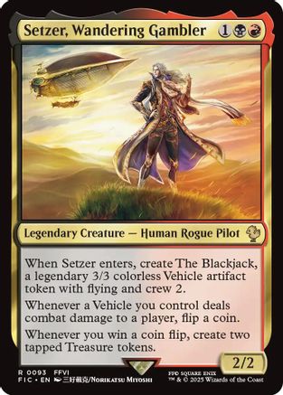 Image of Setzer, Wandering Gambler [FINAL FANTASY Commander]