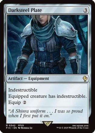 Image of Darksteel Plate [FINAL FANTASY Commander]