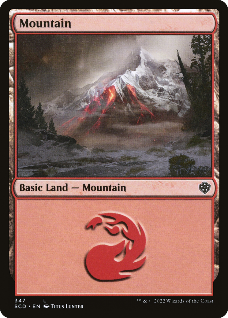 Image of Mountain (347) [Starter Commander Decks]