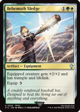 Image of Behemoth Sledge [FINAL FANTASY Commander]