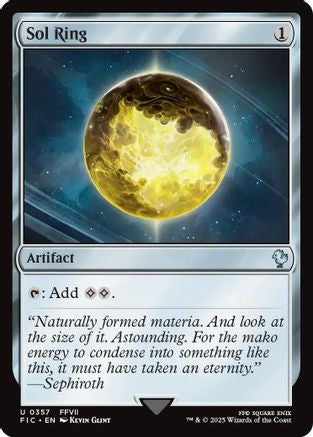 Image of Sol Ring (0357) [FINAL FANTASY Commander]
