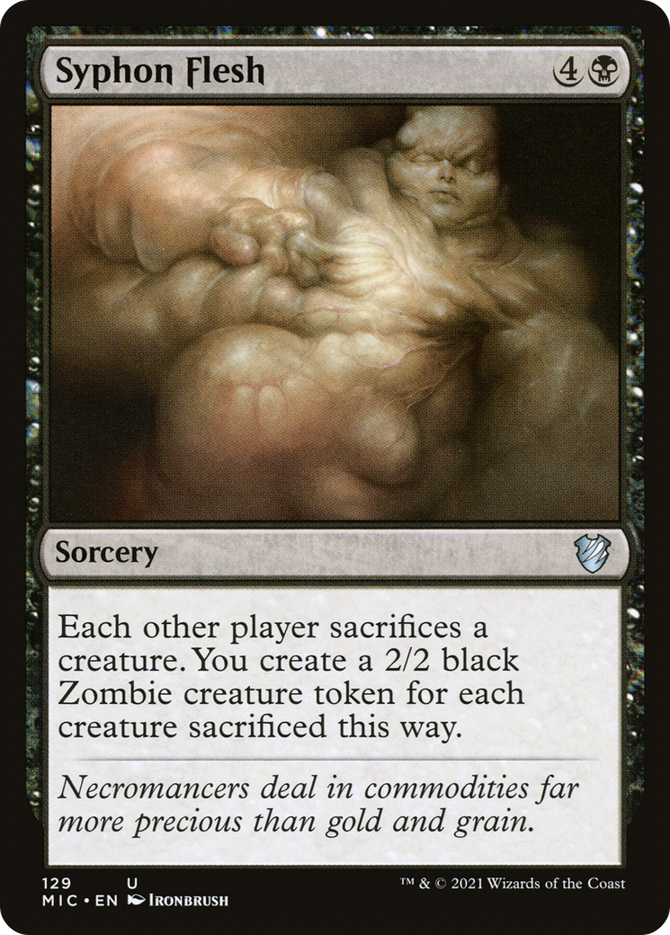 Image of Syphon Flesh [Innistrad: Midnight Hunt Commander]