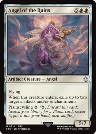 Image of Angel of the Ruins [FINAL FANTASY Commander]