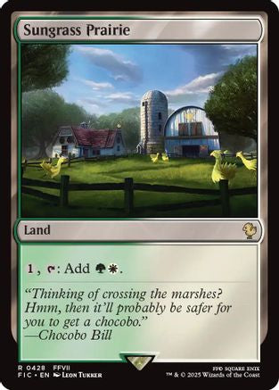 Image of Sungrass Prairie [FINAL FANTASY Commander]
