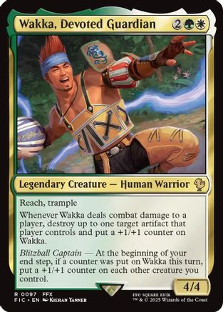Image of Wakka, Devoted Guardian [FINAL FANTASY Commander]