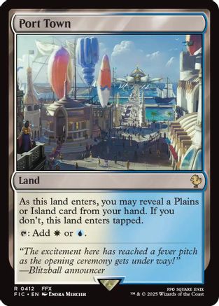 Image of Port Town [FINAL FANTASY Commander]