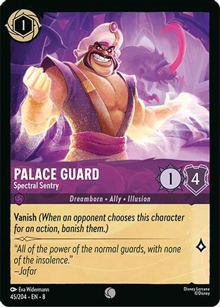 Image of Palace Guard - Spectral Sentry (45/204) [Reign of Jafar]