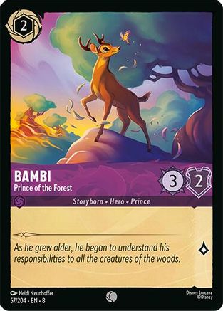 Image of Bambi - Prince of the Forest (57/204) [Reign of Jafar]