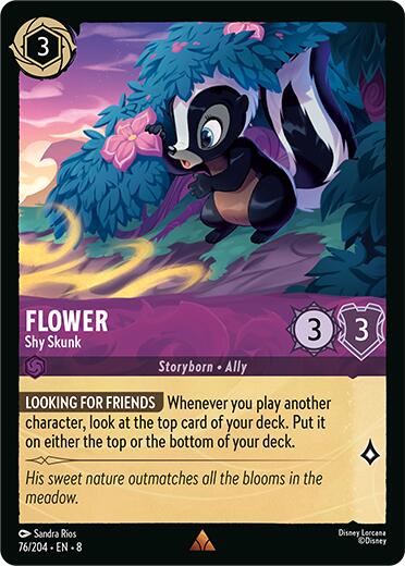 Image of Flower - Shy Skunk (76/204) [Reign of Jafar]