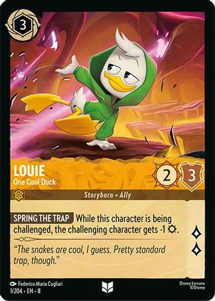 Image of Louie - One Cool Duck (1/204) [Reign of Jafar]