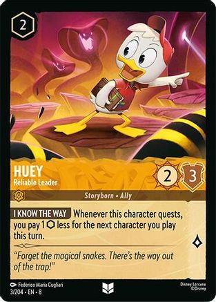 Image of Huey - Reliable Leader (3/204) [Reign of Jafar]