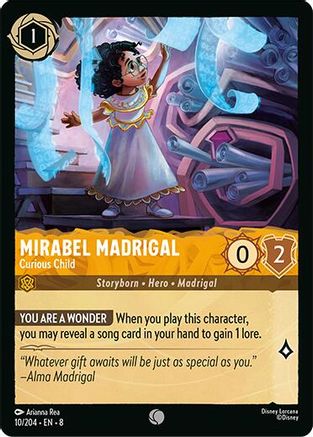 Image of Mirabel Madrigal - Curious Child (10/204) [Reign of Jafar]