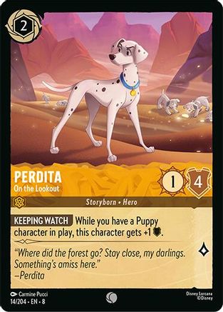 Image of Perdita - On the Lookout (14/204) [Reign of Jafar]