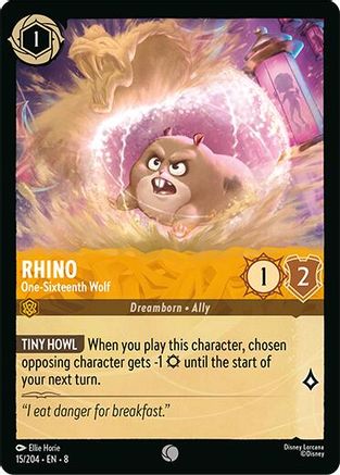 Image of Rhino - One-Sixteenth Wolf (15/204) [Reign of Jafar]