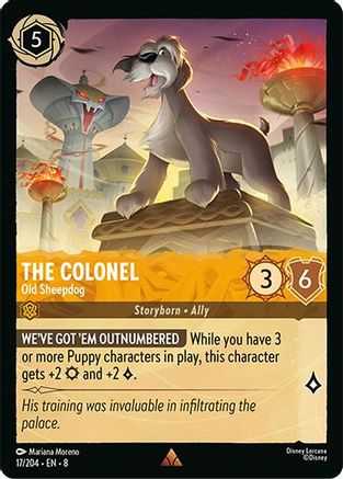 Image of The Colonel - Old Sheepdog (17/204) [Reign of Jafar]