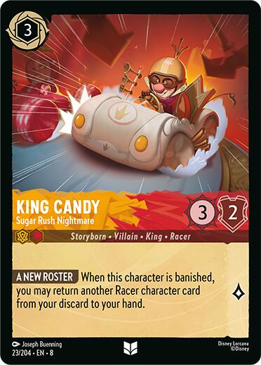 Image of King Candy - Sugar Rush Nightmare (23/204) [Reign of Jafar]
