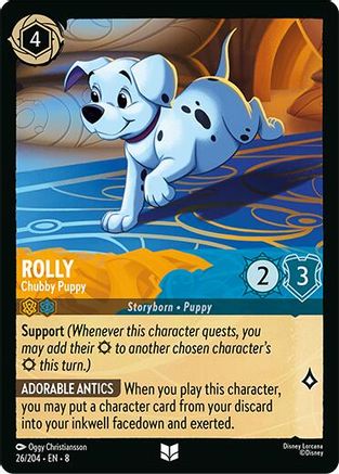 Image of Rolly - Chubby Puppy (26/204) [Reign of Jafar]