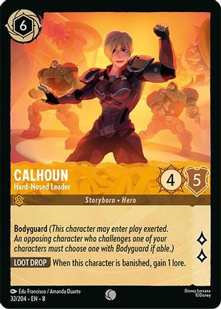 Image of Calhoun - Hard-Nosed Leader (32/204) [Reign of Jafar]