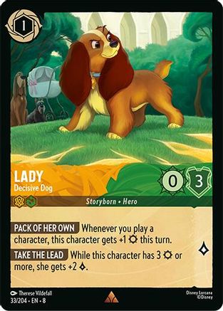 Image of Lady - Decisive Dog (33/204) [Reign of Jafar]