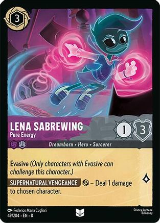 Image of Lena Sabrewing -- Pure Energy (49/204) [Reign of Jafar]