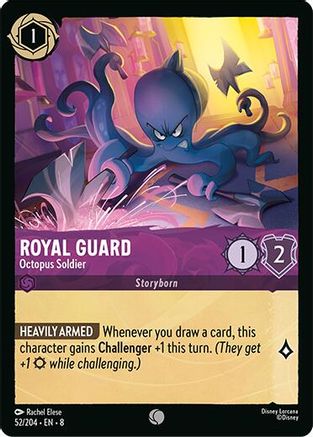 Image of Royal Guard - Octopus Soldier (52/204) [Reign of Jafar]
