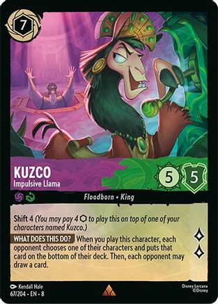 Image of Kuzco - Impulsive Llama (67/204) [Reign of Jafar]