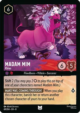 Image of Madam Mim - Rhino (69/204) [Reign of Jafar]