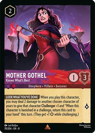 Image of Mother Gothel - Knows What's Best (70/204) [Reign of Jafar]
