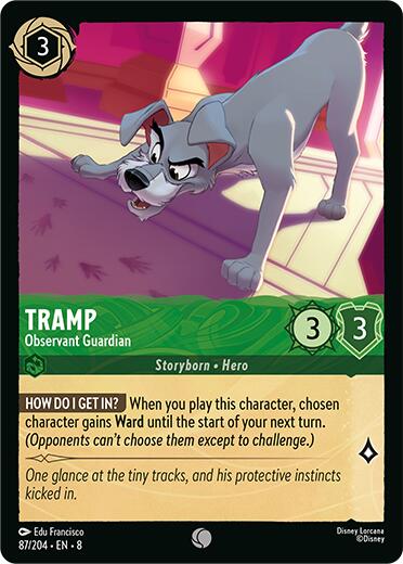 Image of Tramp -Observant Guardian (87/204) [Reign of Jafar]