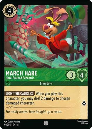 Image of March Hare - Hare-Brained Eccentric (91/204) [Reign of Jafar]