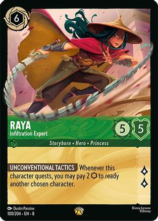 Image of Raya - Infiltration Expert (100/204) [Reign of Jafar]