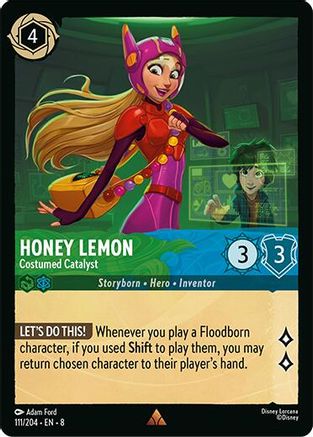 Image of Honey Lemon - Costumed Catalyst (111/204) [Reign of Jafar]