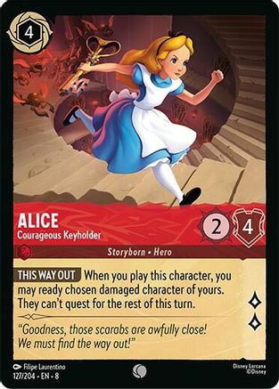 Image of Alice - Courageous Keyholder (127/204) [Reign of Jafar]
