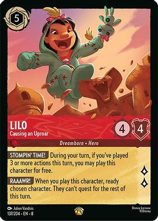 Image of Lilo - Causing an Uproar (137/204) [Reign of Jafar]
