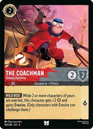 Image of The Coachman - Greedy Deceiver (140/204) [Reign of Jafar]