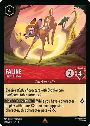 Image of Faline - Playful Fawn (145/204) [Reign of Jafar]
