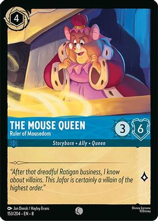 Image of The Mouse Queen - Ruler of Mousedom (153/204) [Reign of Jafar]
