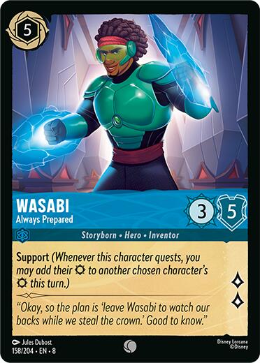 Image of Wasabi - Always Prepared (158/204) [Reign of Jafar]