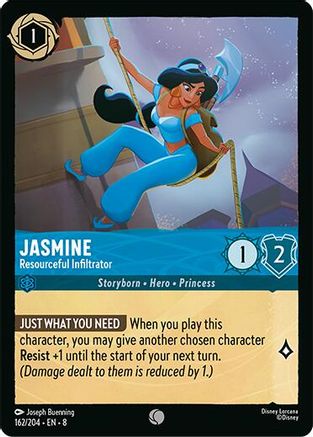Image of Jasmine - Resourceful Infiltrator (162/204) [Reign of Jafar]