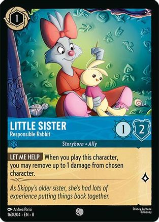Image of Little Sister - Responsible Rabbit (163/204) [Reign of Jafar]