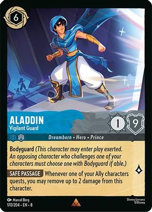Image of Aladdin - Vigilant Guard (170/204) [Reign of Jafar]