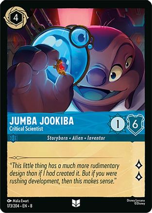 Image of Jumba Jookiba - Critical Scientist (173/204) [Reign of Jafar]