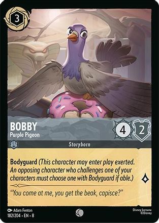Image of Bobby - Purple Pigeon (182/204) [Reign of Jafar]