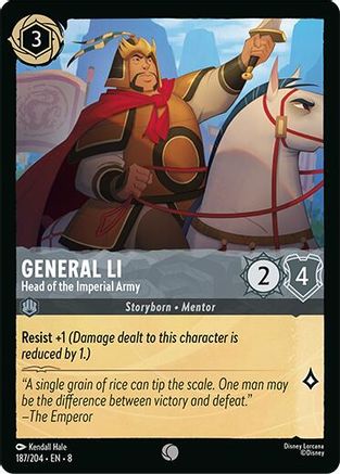 Image of General Li - Head of the Imperial Army (187/204) [Reign of Jafar]