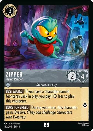 Image of Zipper - Flying Ranger (192/204) [Reign of Jafar]